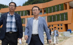 거창군,  백두대간생태교육장 양동인 군수 현장점검
