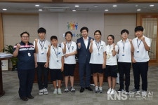 수원 피노키오 학생 기자단, 염태영 시장 인터뷰