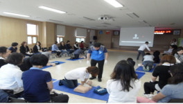 거창군, 교무행정원 대상 심폐소생술 교육 큰 호응