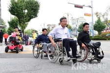 여주시, 장애인 이동불편 체감위한 공무원 장애체험 실시