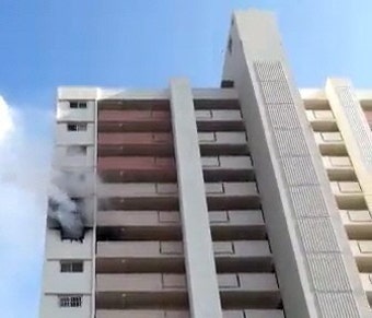 분당 야탑동 아파트 화재...30대 여성 사망