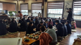 강호동 마산합포구청장, 삼진 지역 방문 당면현안과 직원 애로사항 청취