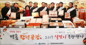 함양군, 명품곶감 300억 판매 대박