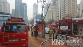 채인석 화성시장, 동탄 메타폴리스 상가 화재현장 방문