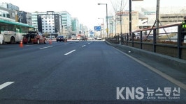 고양 백석동 도로서 싱크홀 발생…원인 조사 중
