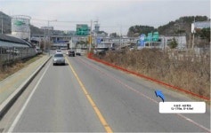 창원시, 내서IC 교차로 진입도로 확장 추진