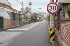 여수경찰서, 주택가 이면도로 제한속도 표지판 부착