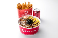 도시락 프랜차이즈 창업 토마토도시락 데리와퍼음료세트 관심