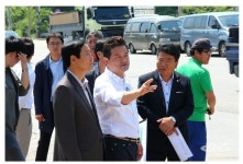 임종성 의원, 국도3호선 초월~곤지암 보행도로 설치 사업 현장점검