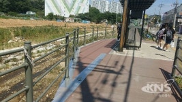 용인시, 공세천 써니밸리아파트 옆 버스승강장 개선
