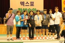 화순제일중 펜싱부, 제46회 전국소년체육대회 여중 사브르 단체전 은메달 획득