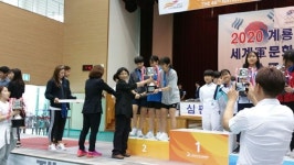 화순제일중 펜싱부, 제46회 전국소년체육대회 여중 사브르 단체전 은메달 획득