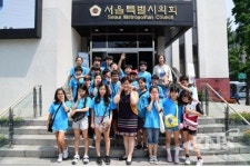김영한 시의원, 개롱초등학생들 시의회 참관 동행