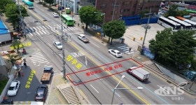 맹진영 시의원 삼육서울병원앞 교차로 횡단보도 이설해야