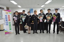 경산경찰서, 승진임용식 가져