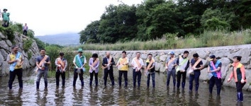 여수시 삼일동, 상암천 자연생태 복원 앞장