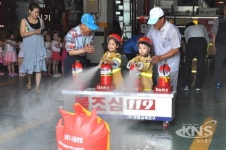 인천남부소방서, 궁전어린이집 소방안전 체험교육 실시