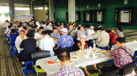 서울시농수산식품공사, 삼계탕 나눔 행사 열어