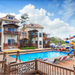 워터슬라이드 있는 수영장으로 인기만점, 속초 메이플펜션