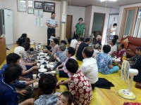 창원시 구암1동 새마을부녀회, 무더위 극복위한 위문품 전달