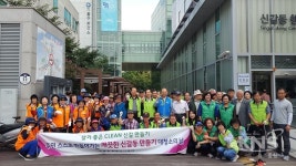 [포토뉴스] 신갈오거리 추석맞이 대청소