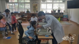 경산교육지원청, 찾아가는 시력관리 사업 시행