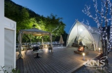 패션디자이너가 완성한 럭셔리 글램핑장 클럽프리모