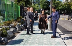 솔로몬의 지혜 돋보인 보행로 확보