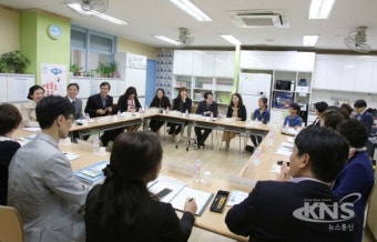 교육복지 우수학교 방문한 조희연 서울시교육감