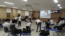 거창군, 대성고등학교 심폐소생술 교육