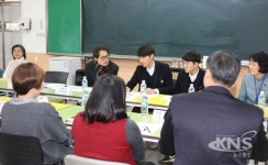 오남중학교 방문한 조희연 서울시교육감