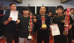 [KMPU 전국무에타이대회] 오스타짐 권훈영-송민선 동반승리...최우수지도자상 오두석 관장