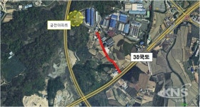 안성시, 대덕 건지리 궁전아파트 앞 ~ 38국도간 도시계획도로 개설공사 착공