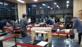 성남시, 성인대상 목공 교실 운영..생활 원목 직접 제작
