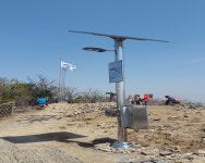 남동구, 소래산 정상 등 5개소 태양광스마트폰 충전기 설치