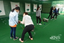 음성 대장초, KLPGA프로와 함께 골프 재능기부 행사 실시