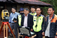 국토정보공사 남해지사,  16일 사랑의 집짓기행복 나눔 측량