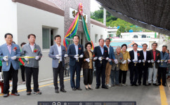 통영시 명정동 약샘경로당 20일 준공식
