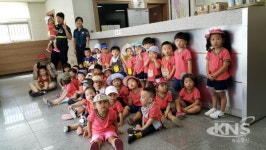 전주덕진서 호성파출소, 어린이집원생 초청 체험학습