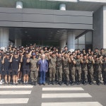 전남과학대학교 학군부사관 후보생3·4기 입영훈련 출발