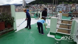 부산 북구, 무더위 쉼터 10개소 쿨루프 사업 마무리