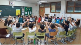 수원영덕초, 학기말 전 학급 회복적 써클 운영