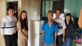 통영시 희망복지지원단, 사례관리대상자 가전제품 지원