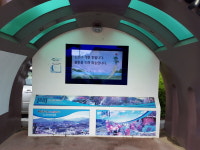 함양군, 상림공원 설치된 관광홍보영상물 콘텐츠 고장난지 수개월째 방치 눈총