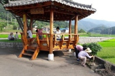 남해군 삼동면, 주민 스스로 25개 정자쉼터 일제 정비