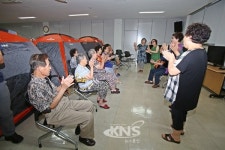 잠자리 쉼터 덕에  열대야 이겨냈어요