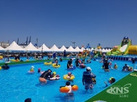 부산항 야외수영장, 성황리 운영종료 내년시즌 기약