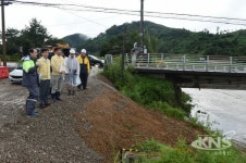 김진흥 경기도 행정2부지사, 연천·파주 등 집중호우 피해지역 긴급 점검 나서
