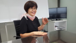 [인터뷰] 전금자 판교 역로1번가상인회장 - 흑마늘 삼계탕 등 음식 전문가