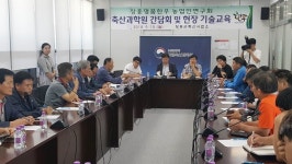 장흥군, 라승용 농촌진흥청장과 소통 속에 한우 육종(育種) 기술 향상 모색